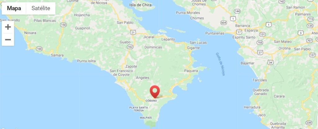 Mapa Adventure Flights